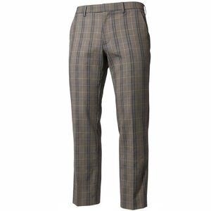 41 Hawthorn Gray Plaid‎ Slim Trousers Size 14 Size Stitch Fix Business Tailored